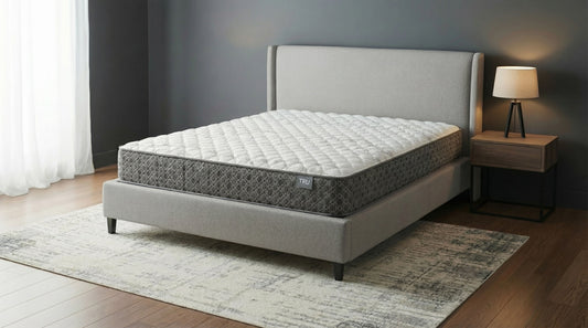 Hayes Eastern King Firm Tight Top Hybrid Mattress White