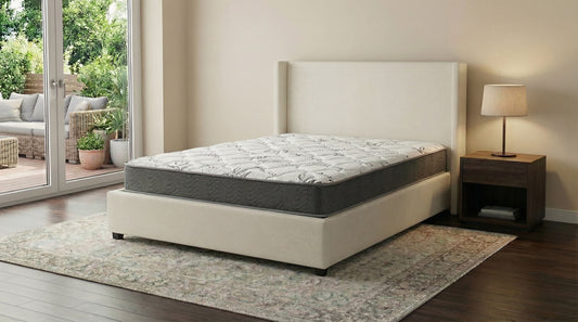 Kenyon 7-inch Queen Bamboo Cover Firm Foam Mattress