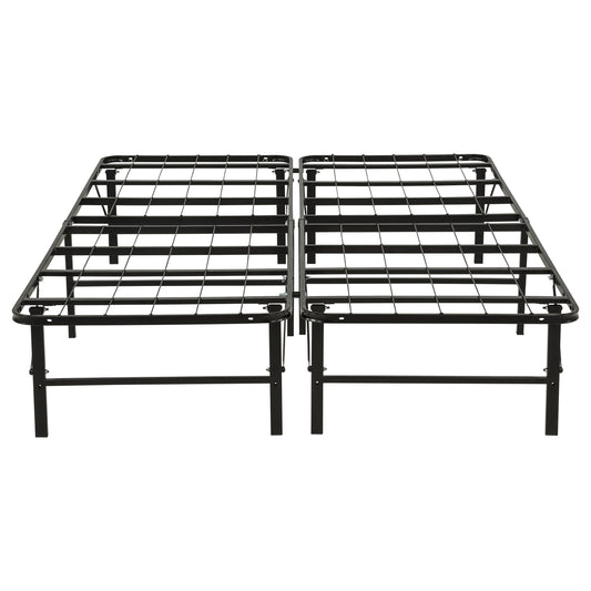 Kramer Full Folding Metal Platform Bed Frame Black