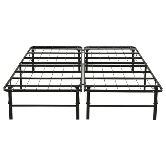 Kramer Queen Folding Metal Platform Bed Frame Black