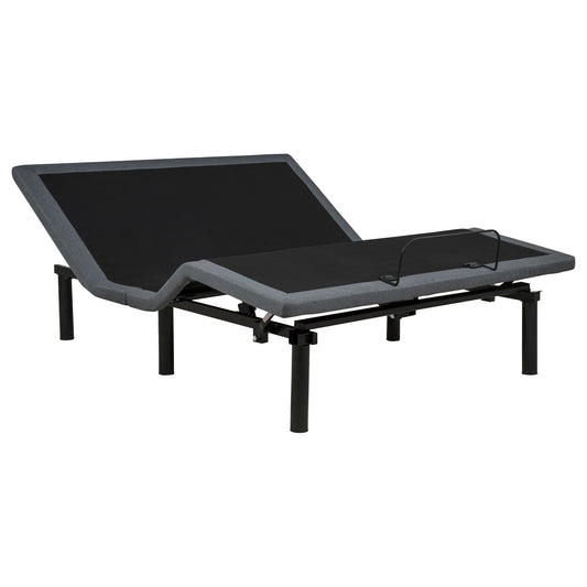 Tasca Queen Dual-Motor Adjustable Bed Base in Black