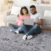 Marfi - 6' X 9' Oriental Area Rug - Gray / Blue