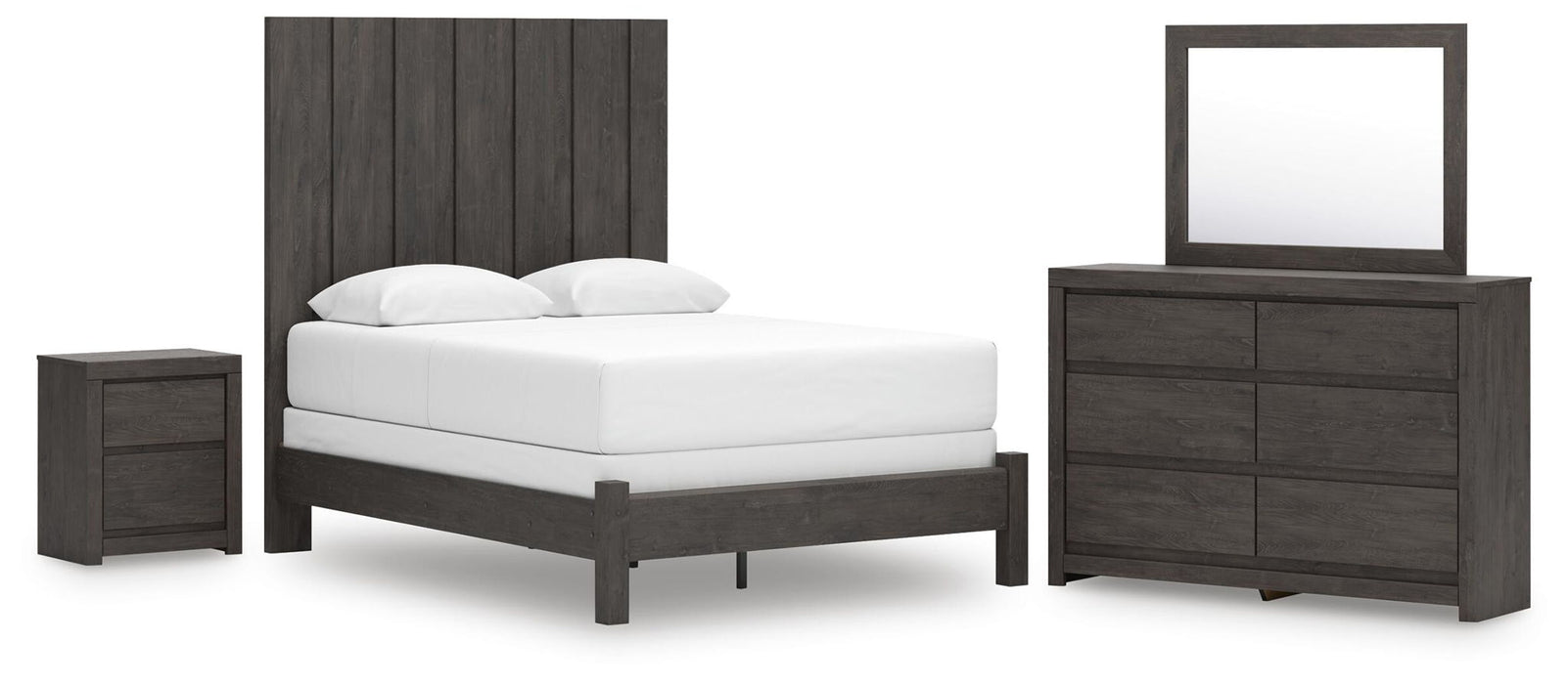 Fraluna - Panel Bedroom Set