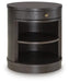 Leighmour - Accent Table - Dark Brown
