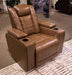 Gruaro - Power Recliner With Adjustable Headrest - Amber