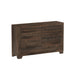 6 Drawer Dresser, Casual - Brown