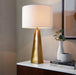 Pompeii - Contemporary Table Lamp - Gold / White