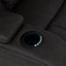 Wendell - Power Motion Recliner With Storage, USB & LED - Dark Gray