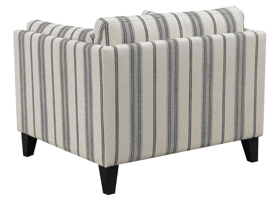 Accent Chair - Gray - Wood