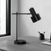 Lighting, Table Lamp, USB Port Included, Modern - Black