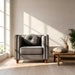 Chesterfield Accent Tufted Square Arm Side Chair
