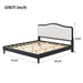 Platform Bed With Upholstered Headboard