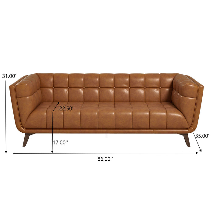 Addison - Mid-Century Modern Design Tufted Sofa