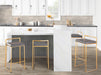 Fuji - Contemporary / Glam & Quality Construction Barstool
