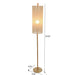 Vialux - Standing Floor Lamp - Brown