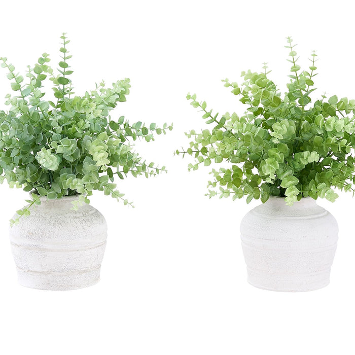 Eucalyptus Grass Artificial Plant (Set of 2) - Green