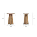 Clarence - Rectangular End Table - Antique Brown