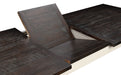 Gathering Dining Table With Leaf - Brown / White