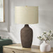 Lighting, Table Lamp, Ceramic, Resin, Contemporary - Gray