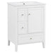 Modern Bathroom Vanity With Sink, Soft Close Drawers & Door, Storage Rack