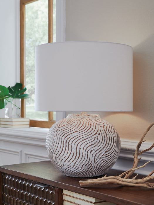 Vien Terracotta Table Lamp - Thumbnail 2