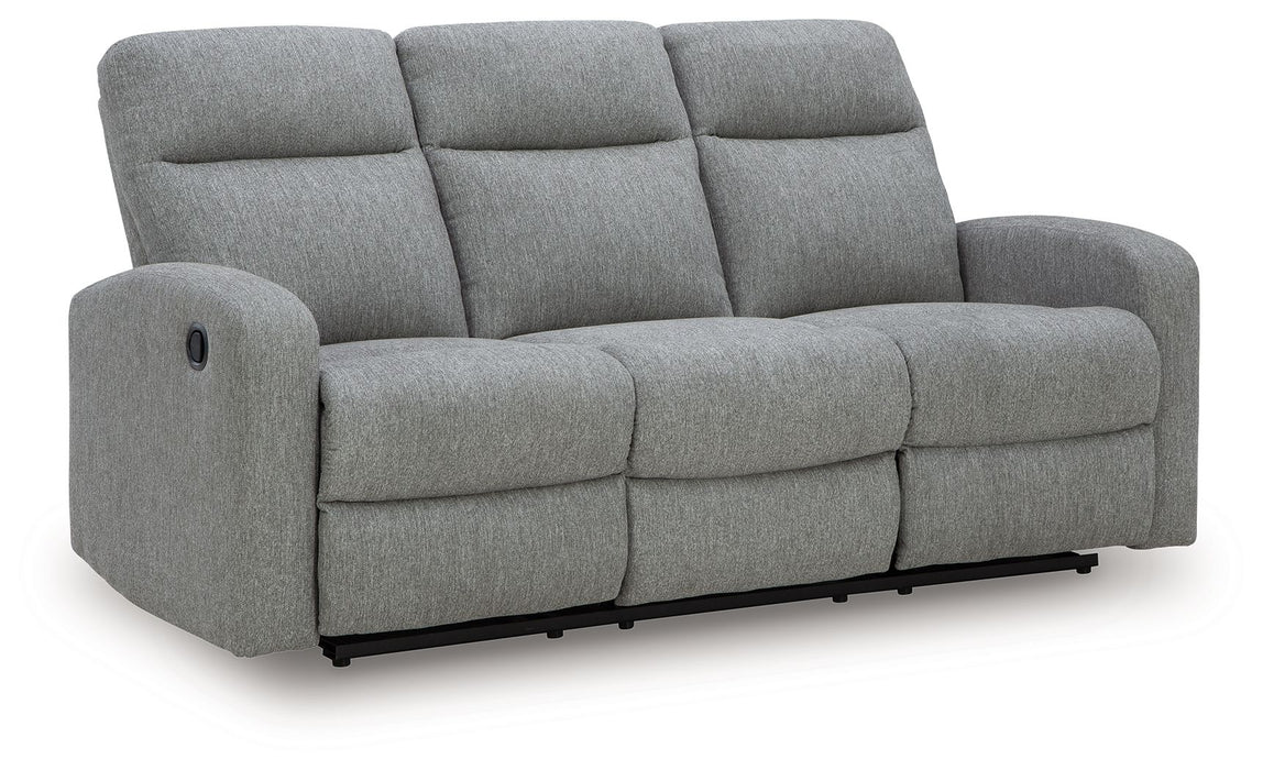 Gauntlet - 2 Pc. - Reclining Sofa And Loveseat - Sterling