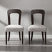 Upholstered Dining Chairs (Set of 2) - Gray