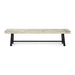 Carlisle - Outdoor Dining Bench - Gray