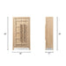 Rowan - Storage Cabinet With Double Doors - Natural