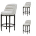 Eunice - Faux Leather Upholstered Swivel Counter Height Barstool