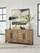 Ridgester - Dining Room Server - Light Brown