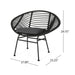 Cordella - Outdoor Woven Wicker Chairs With Cushions, (Set of 2)