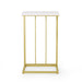 Modern Glam C - Shape End Table