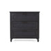 Newell - Cane 3 Drawer Dresser - Dark Gray