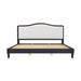 Platform Bed With Upholstered Headboard
