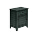 Accent Table With Storage Drawer - Blue