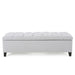 Glouster - Storage Ottoman - Light Gray