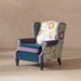 Anya - Boho Chic Wingback Accent Arm Chair