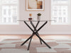 Pharwynn - 5 Pc. - Dining Room Table, 4 Side Chair - Black