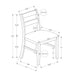 Dining Chair, Upholstered, Side, Dining Room, Transitional (Set of 2) - Brown