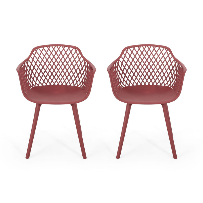 Poppy - Chair (Set of 2) - Red