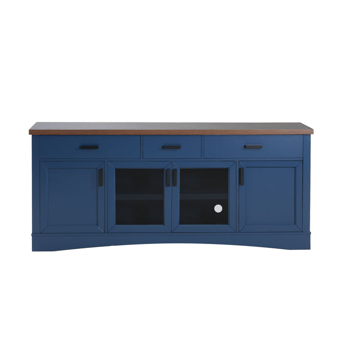Modern TV Console & Adjustable Shelves