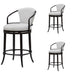 Otis - Upholstered Swivel Counter Height Barstool