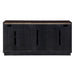 Geranio - Console Cabinet - Metallic Silver & Walnut