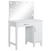 Elijah - Vanity Set With Led Lights - White And Dark Gray Sacramento Furniture Store Furniture store in Sacramento