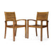 Outdoor Dining Chair, Stacking Design For Patio