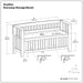 Acadian - Entryway Storage Bench, Handcrafted