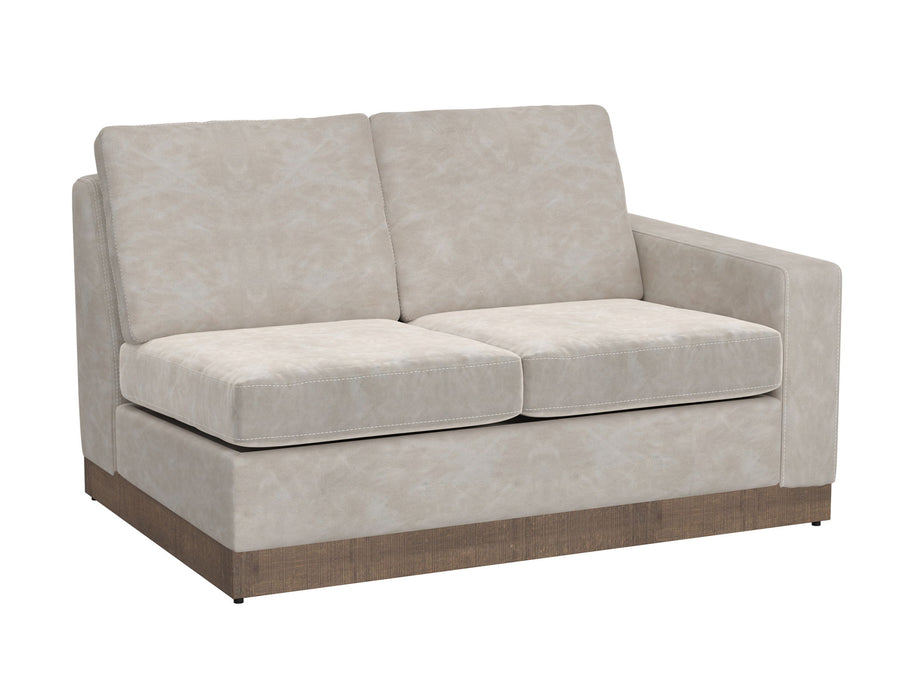Georgia - Sectional Right-Arm Loveseat - Oyster