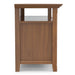 Amherst - TV Media Stand - Medium Saddle Brown