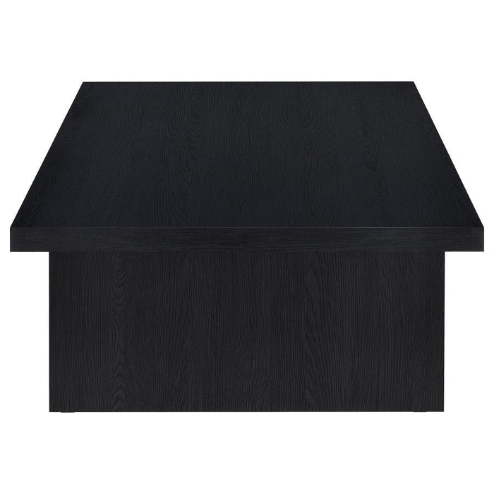 Max - Rectangular Engineered Laminate Coffee Table - Black